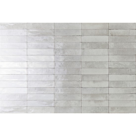 Πλακάκι Rondine 6x25 cm Soho Light Grey P5-BSG-625 Γκρι Ανοιχτό Γυαλιστερό Πλακάκι Rondine 6x25 cm Soho Light Grey P5-BSG-625 Γκρι Ανοιχτό Γυαλιστερό